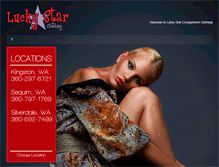 Tablet Screenshot of luckystarclothing.com